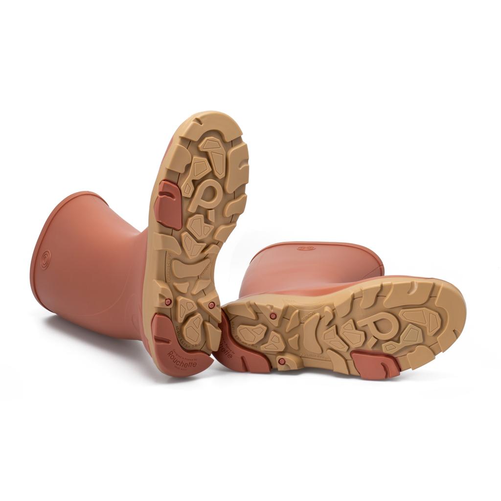 Rouchette Remove Rain Boots Women'S Terracotta Outdoor Boots