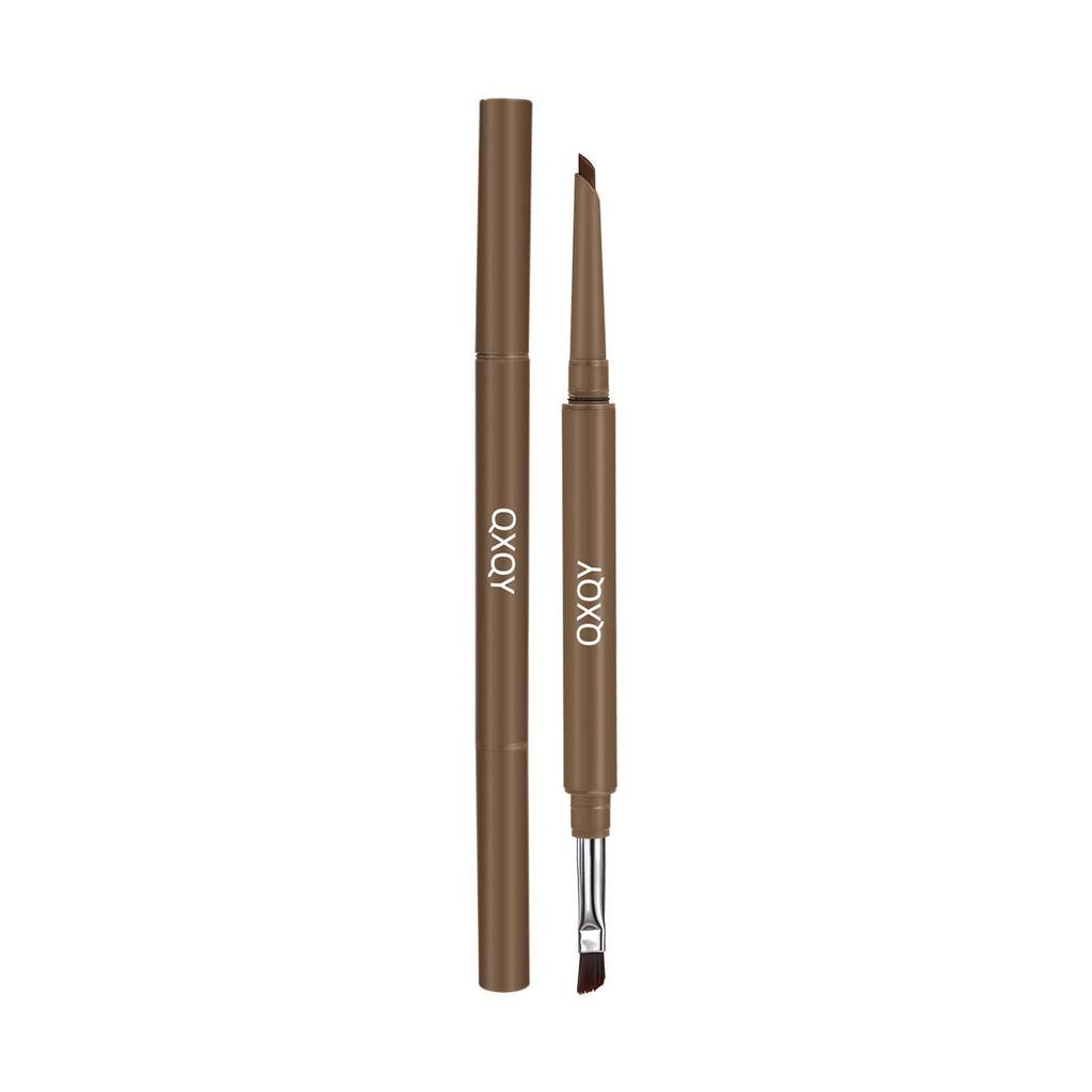 QXQY Ultra-Fine Double-Ended Waterproof Eyeliner: One-Stroke Color, No Smudge, Long-Lasting Pencil