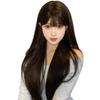 Women's Long Straight Lolita Wig - Natural, Realistic, Full Head Coverage