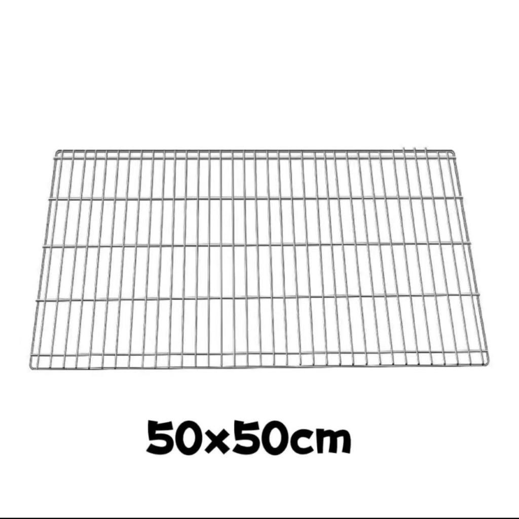 Round Thickened Stainless Steel BBQ Grill Net & Steamer Rack