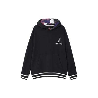 Jordan Logo Pullover Hoodie Sweatshirt Herren Sweatshirt Schwarz FD7403-010