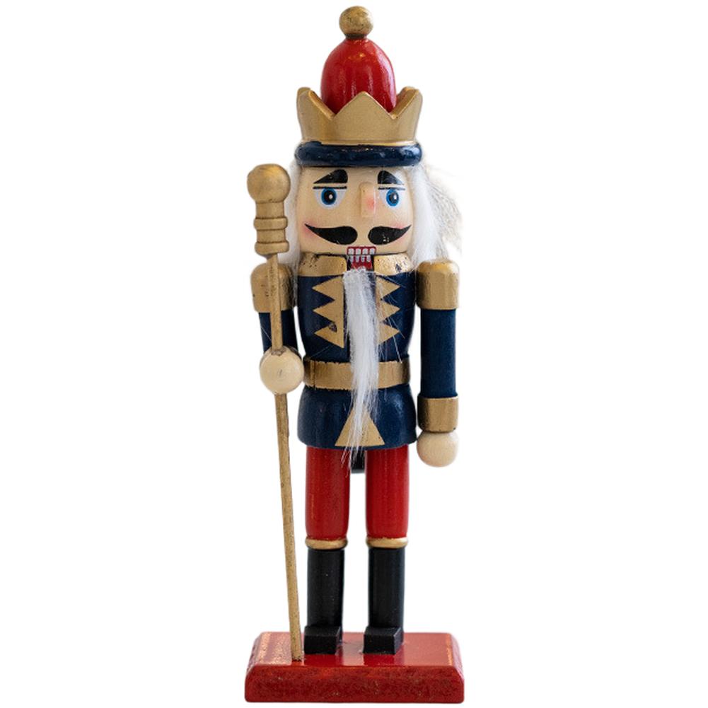 Christmas Party 16cm Christmas Figure Classic Nutcracker Ornament Nutcracker Decoration Elegant European Style