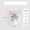 EVA 50 Silk Transparent Jewelry Storage Bag: Anti-Oxidation Seal for Earrings, Necklaces, Bracelets