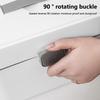 Hand-Held Desktop Storage Box Plastic Scissors Manicure Organizer Jewelry Nail Gel Polish Pen Container Manicure Tool Case