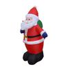 1,2m Nafukovací Santa Claus s batohem a světly - Exkluzivní vánoční dekorace