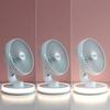 Ventilateur De Bureau - InnovaGoods - FanLed - Rechargeable - LED - Blanc