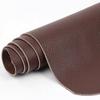 Brown cowhide lychee patterned soft leather fabric sofa seat headboard soft bag, whole head layer chestnut leather