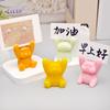 Hand Raised Animal Message Clip Silicone Mold Versatile Mold for Creating Animal Desk Organizers and Keepsakes