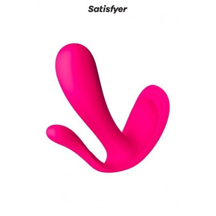 Vibromasseur - Satisfyer - Top Secret+ - Triple Stimulation - Flexible - Rose