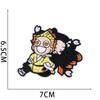 19Pcs/Set Anime Demon Slayer Q-Version Character Embroidery Patch Clothing Decoration