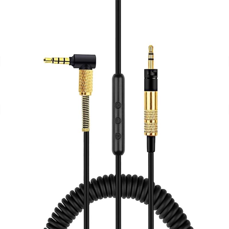 

3.5mm Jack Headphone Cable for Sennheiser HD4.30/HD400/HD4.40/HD4.50 Headphone Replacement Audio Cable Cord 1