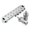 Musiclily 10.3mm Guitar Roller Bridge for LP/SG and Les Paul Electric Guitars, Chrome