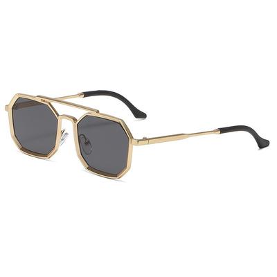 New Fashion Metal Sunglasses for Men Vintage Square Sunglasses Women Trendy Sun Glasses Steampunk Shades Gafas De Sol Hombre