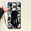 Anime Geto Suguru JUJUSU Plating Phone Case For Xiaomi Poco X5 X6 X7 X8 Pro Max F8 Ultra F7 M8 M7 M5S Redmi 15C 15 14C 13C 13 X3