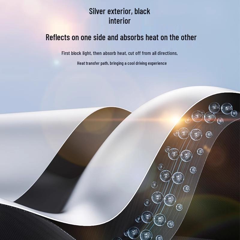 Magnetic Car Sun Shade: Sun Protection, Heat Insulation, Privacy Curtain for Side Windows