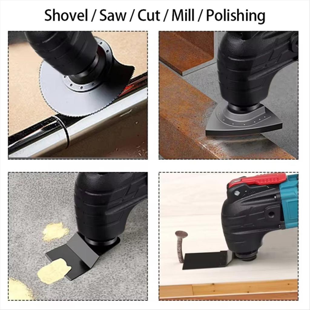 BHBL Multifunction Tool Oscillating Multi-Tools Variable Speed Renovator Electric Trimmer Electric Saw for 21V 18v Battery