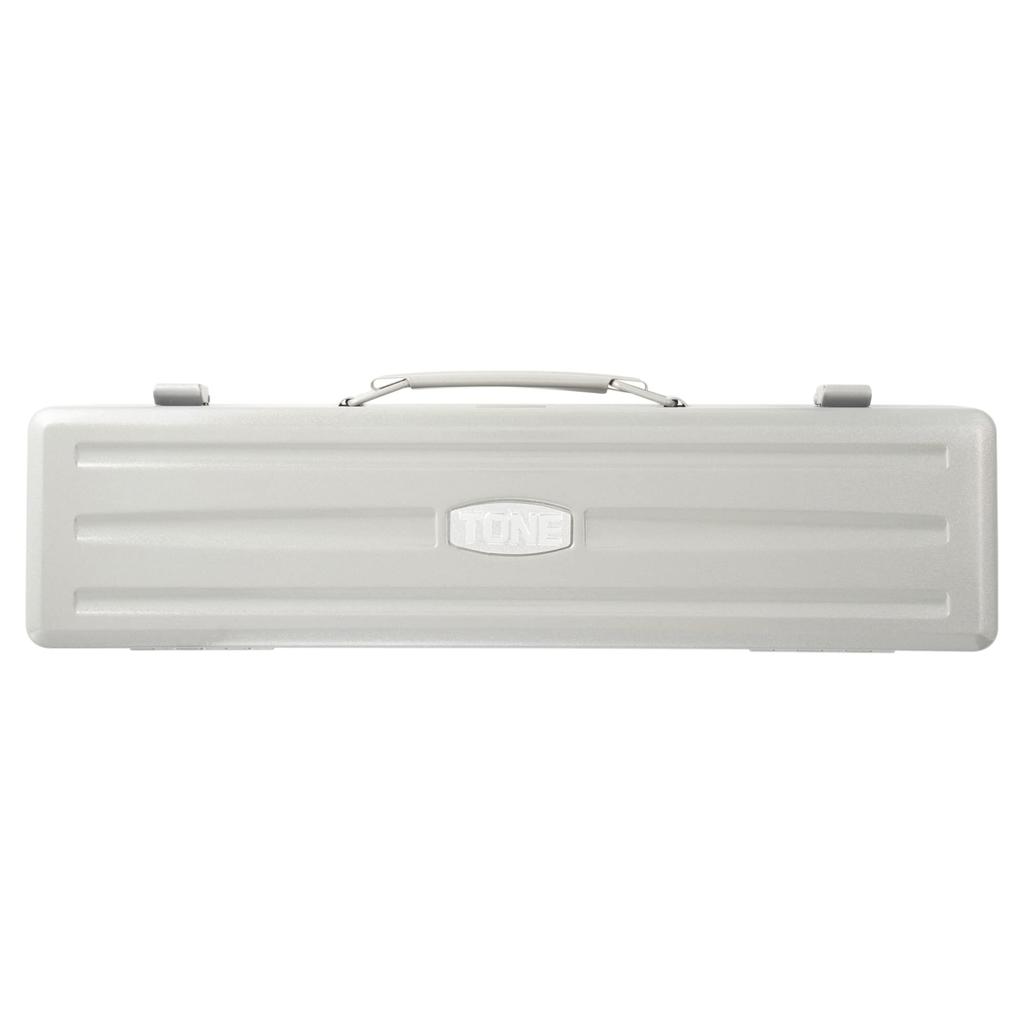 TONE 1570MS Socket Wrench Silver 17-Piece Set, 9.5mm (3/8") Drive,