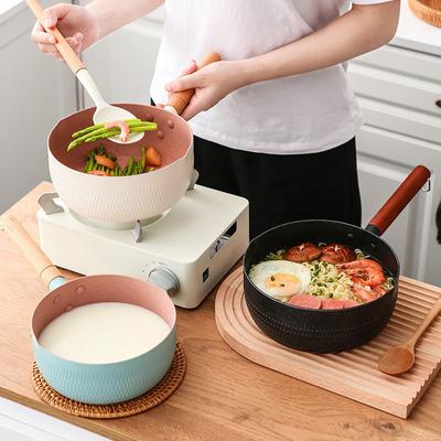 Household Durable Non-Stick Frying Pan Induction Cooker Universal Milk Saucepan Cooking Pots Cookware Kitchen Kitchenware Tools