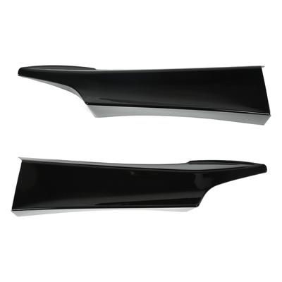 2 Pcs Front Bumper Lip Spoiler Kit Glossy Black Side Splitter Diffuser for 1 Series F20 F21
