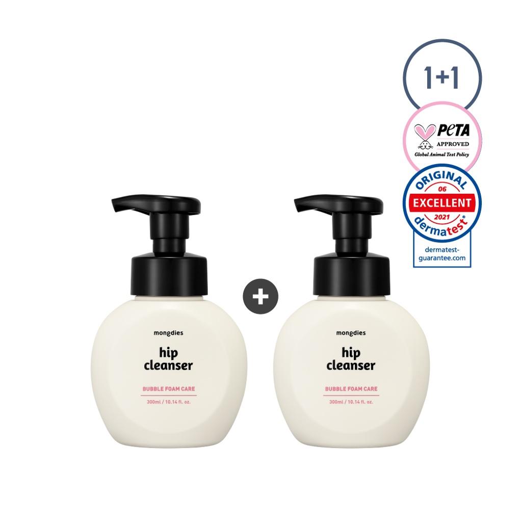 

[1+1] Mongdies Мягкое кислотное средство для очищения ягодиц для новорожденных и младенцев 300мл+300мл