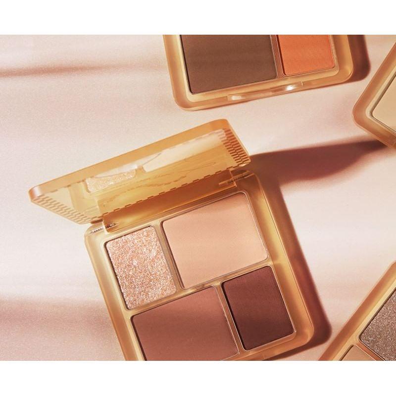 DANCING UP - Four Color Eye Shadow Disc - Pink