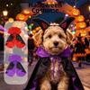 Tie Closure Dog Horn Headband Horns Cat Gothic Cloak Pet Gothic Costume Dog Clothing