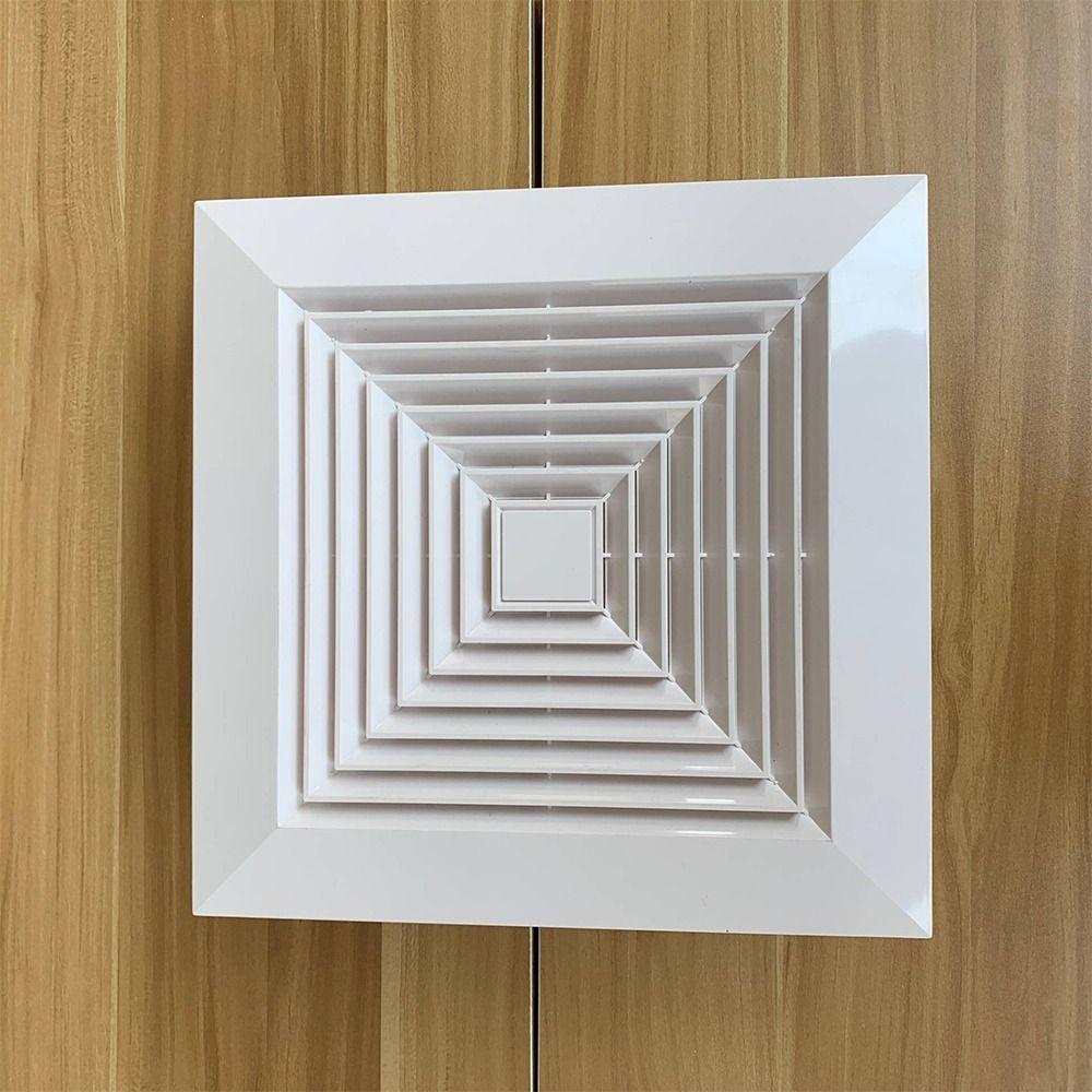 Plastic Ceiling Vent Square Ventilation Hood Portable Air Vent Grille Ventilation Systems