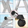 Stainless Steel Clothes Drying Rack Household Foldable Clothes Hanger Rack Balcony 5 Pole Extendable Clothes Drying Tool