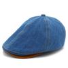 Spring and Autumn New Personalized Cowboy Hat Men's and Women's Retro Trend Beret Fashion Street Shooting Forward Hat Versatile Cap