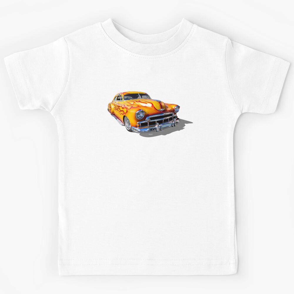 Flames n Sidepipes Kids T-Shirt 140