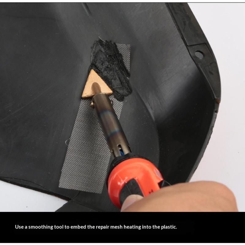 Triangle Soldering Iron Tips Car Bumper Repair Welding Head Flat Iron Tip For Leather Plastic Dent Removal Auto Repair Hand Tool