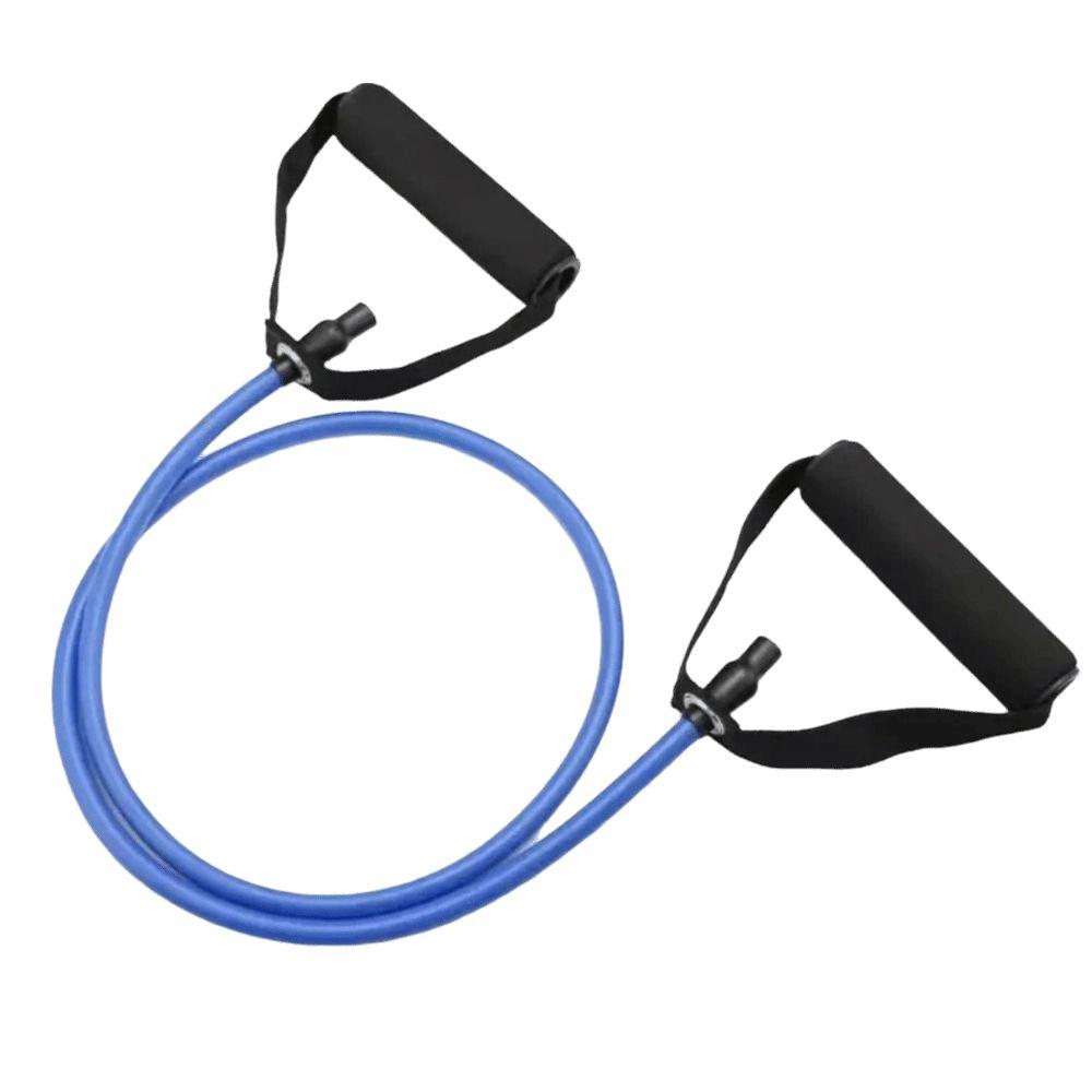 2PCS Elastic Material Exercise Band 25LB Resistance Band Gym Training