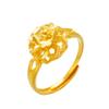 Retro Rose Open Ring Women's Exquisite Flower Ring Accessories