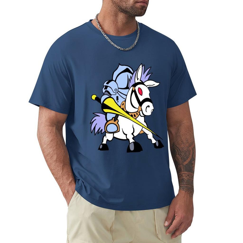 Ojo White Knights T-Shirt Graphic Tee Shirt Graphics Mens Graphic T-Shirts Big And Tall