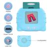 Flash Card Reading Machine Kids Learning English Educational Audio Electronic Card Book Montessori Language Toy for Home School