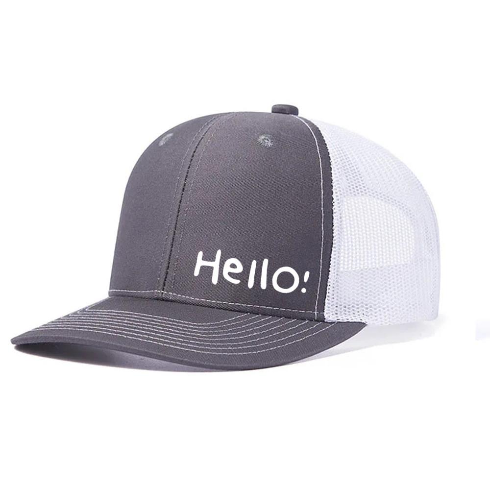 Casual Mesh Baseball Cap With Adjustable Fit For Summer Sun Protection