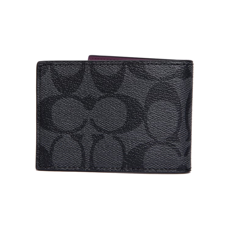 Coach Disney, Collaboration 3 IN 1 Wallet PVC 3 In 1 Wallet Regular Men's Black 91654-QBQ9M