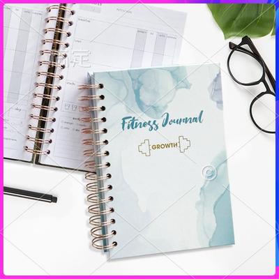 DL-Workout Fitness Journal Planners,Daily Weekly Non-Dated Planner, Notepad For Fitness And/Nutrition Journal/Planners