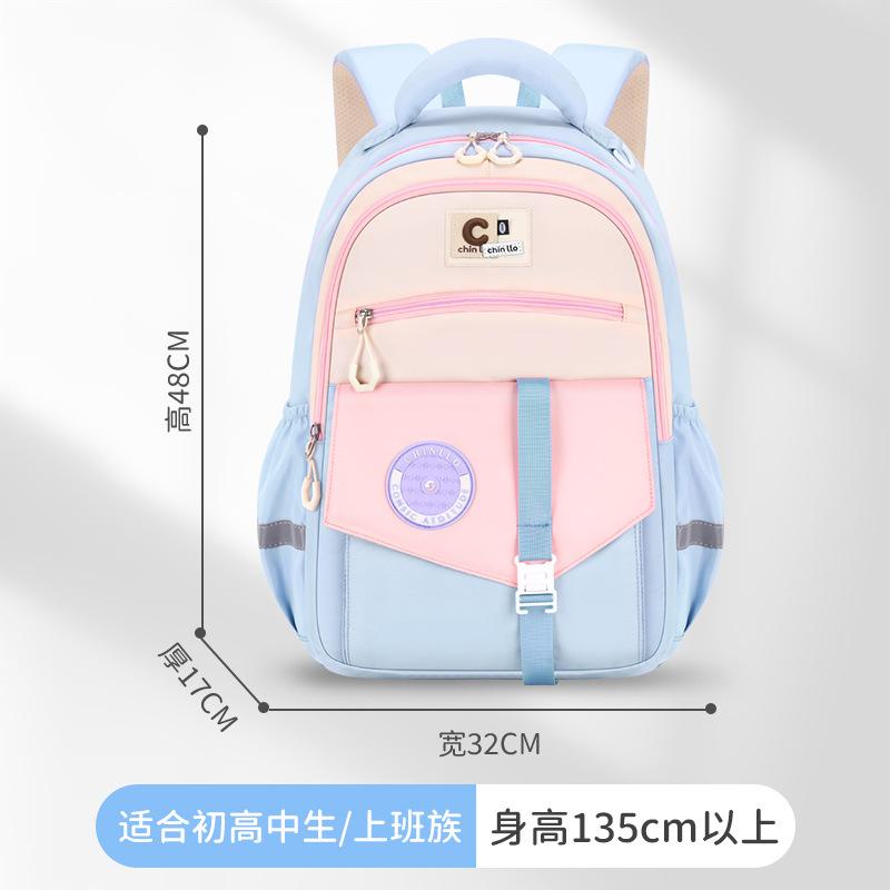 Back To School Various Colors School Backpack for Boys Girls Lightweight Ergonomic Growth Design Waterproof Elementary Bookbag