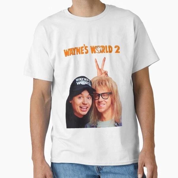 Wayne s World 2 Classic T-Shirt Made in USA/AUS T-Shirt S-2XL S