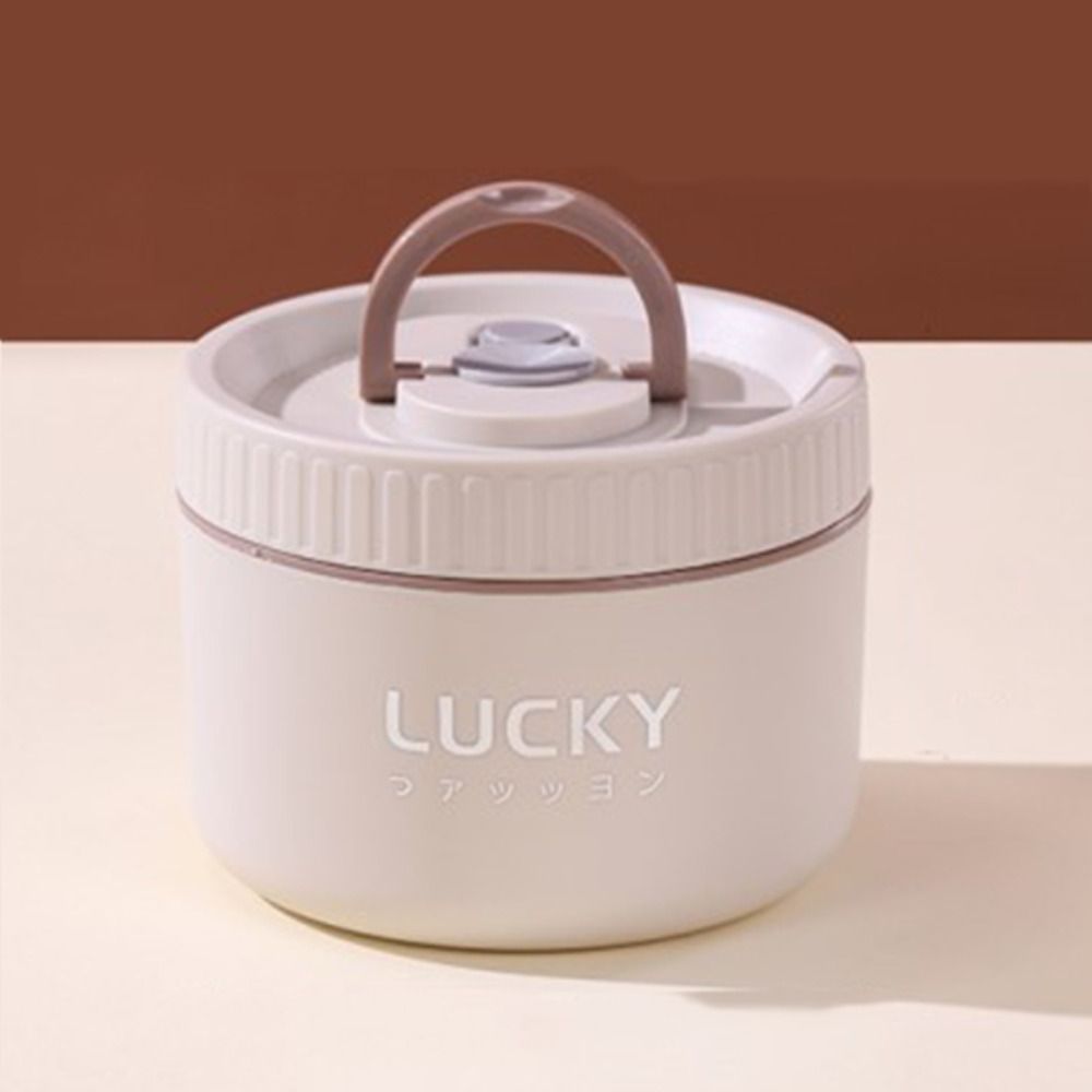 Stackable Food Container Double Layer Soup Bowl Portable Thermal Lunch Box  Office Worker