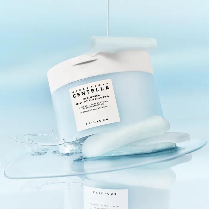 Madagascar Centella Hyalu-Cica Jelly Fit Ampoule Pads 60 Sheets