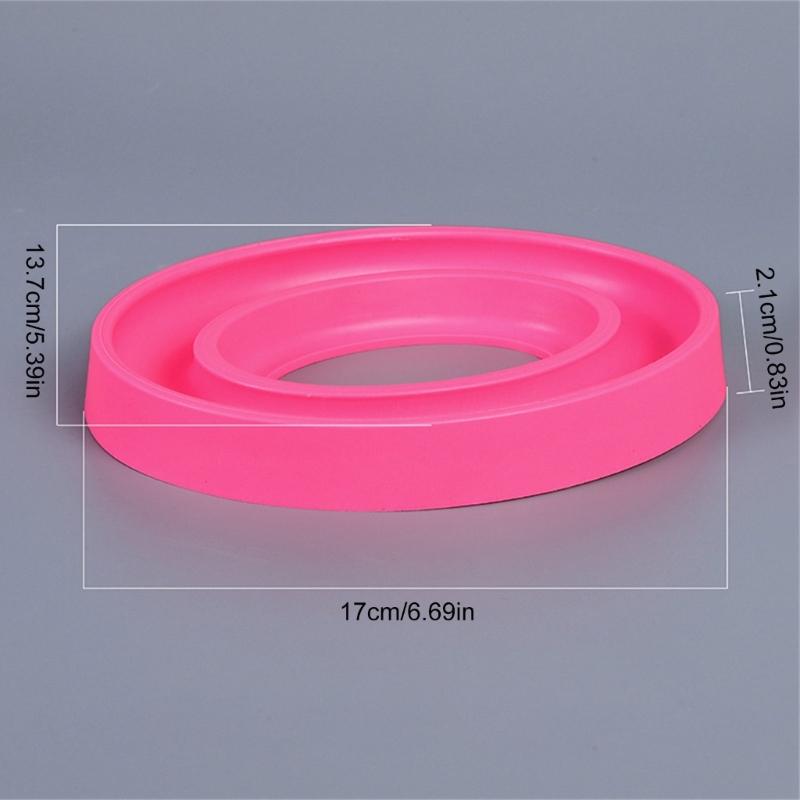 2Pcs Bobbin Holders Rings Flexible Silicone Bobbin Organizers Holders Bobbin Storage Case Sewing Thread Bobbins Case