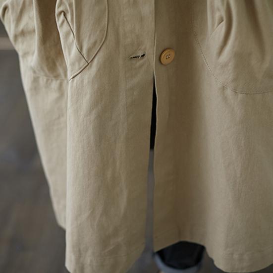 Spring Autumn Women Trench Coat Solid Color Loose Hooded Streetwear Literary Style Single Breasted Windbreaker Overcoat for Working