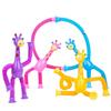 Luminous Giraffe Suction Cup Telescopic Tube - Educational & Decompression Toy for Children