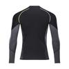 Men's 1.5mm Long Sleeve Wetsuit with Front Zipper, Amphibious for Surfing, Fishing, and Snorkeling (1.5NFT, Small)