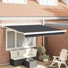 VidaXL Automatic Retractable Awning Anthracite 300x250 Cm 3329930