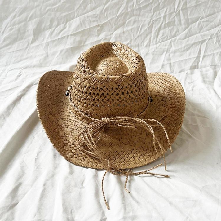 Handwoven Straw Hat Sun Protective Caps for Adult Unisex Breathable Vacation Straw Hat Photoshoots Hat for Music Festival