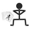 Stick Figure Puzzle Toy, Develops Coordination and Observation Skills, Burr-Free Wooden Stick Figure Toy, for Kids Ages 3 and Up
