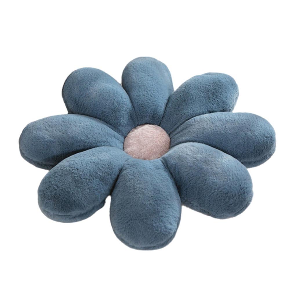 Soft Petals Car Seat Cushion Fluffy Tatami Mat Multifunctional Flower Plush Pillow  Living Room